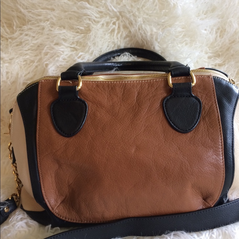 Aubrey Brooke Color Block Paramount Leather